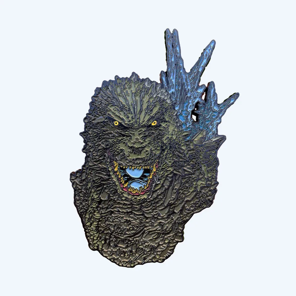 godzilla-collectibles-minus-one-deluxe-enamel-pin-blau image 1