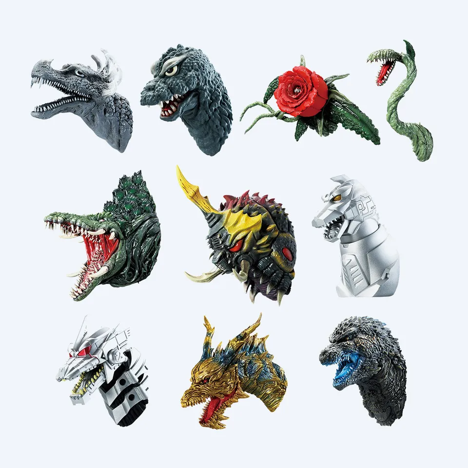 godzilla-collectibles-ichibansho-monster-head-magnet-blind-box image 1