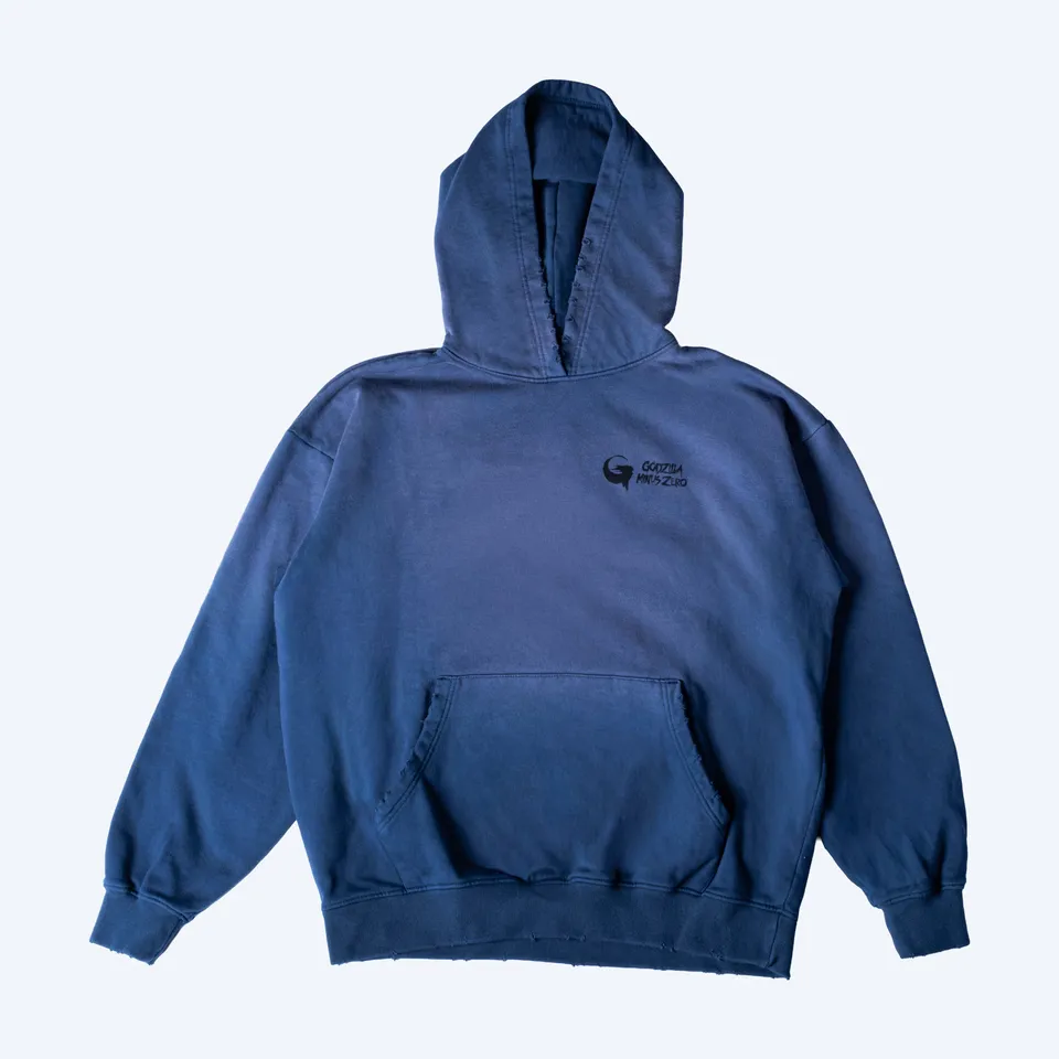 godzilla-minus-zero-2026-hoodie-pullover-blau-baumwolle image 1