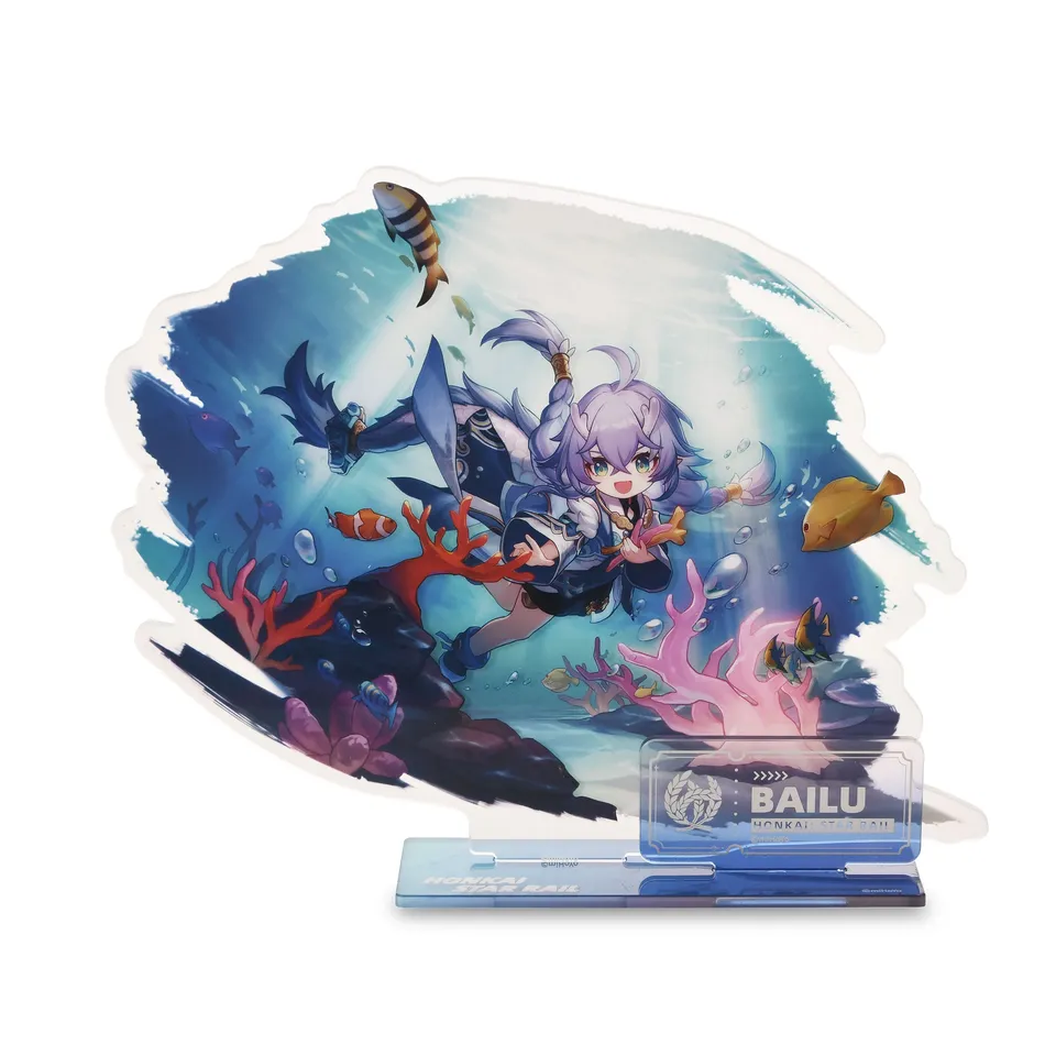honkai-star-rail-bailu-acryl-figur-19-cm-mit-base-standee image 1