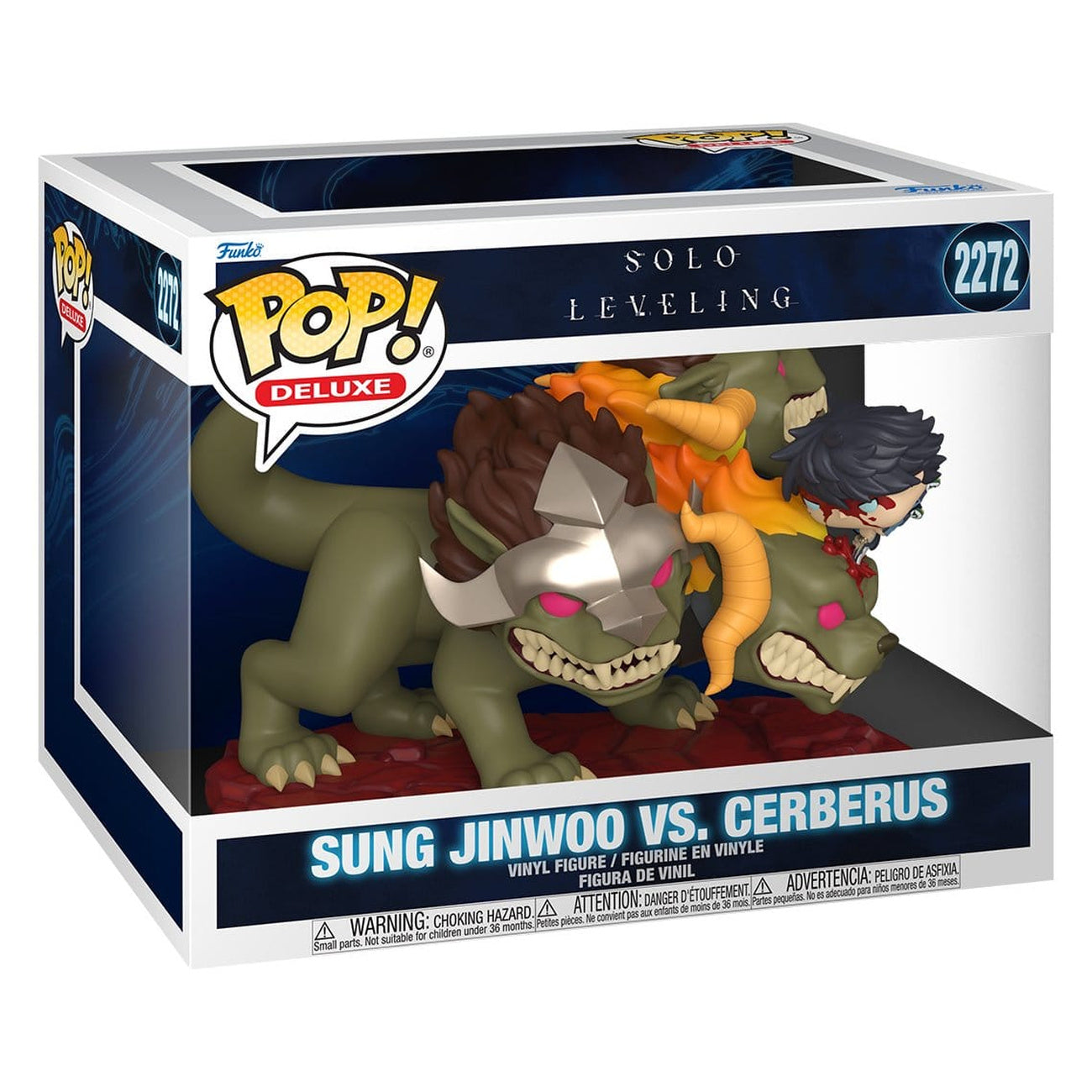 funko-pop-deluxe-solo-leveling-jinwoo-vs-cerberus-figur image 2