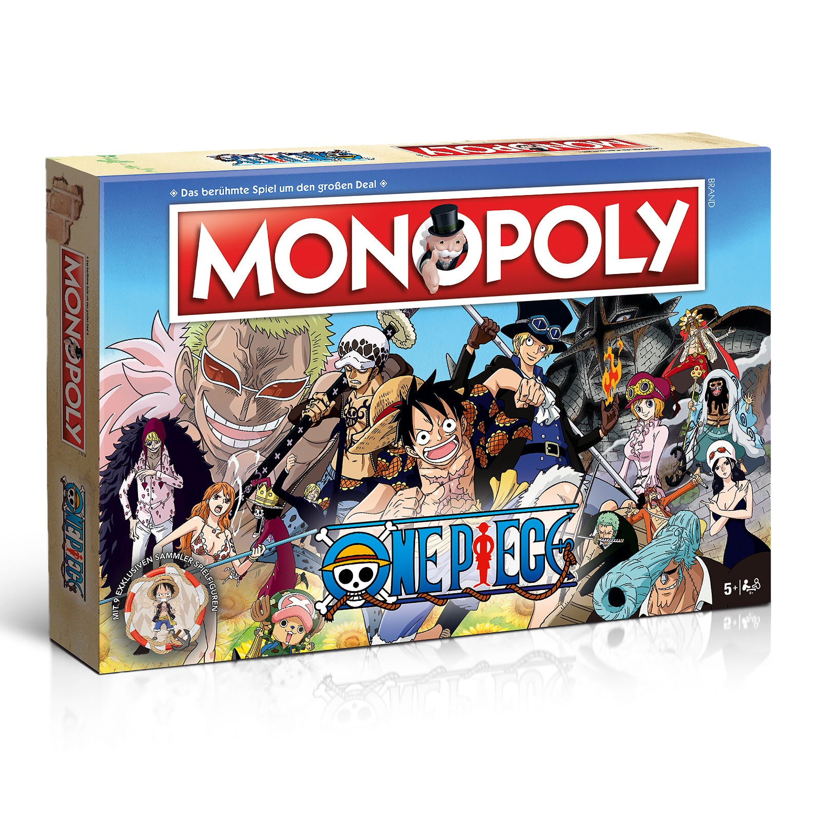 elbenwald-one-piece-monopoly-brettspiel-dress-rosa-edition image 1