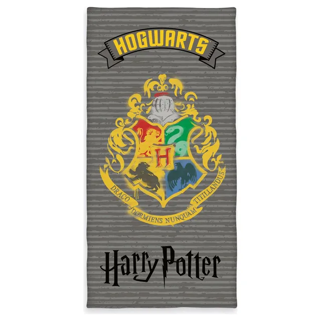 elbenwald-harry-potter-hogwarts-velourstuch-75x150-cm-baumwolle image 1