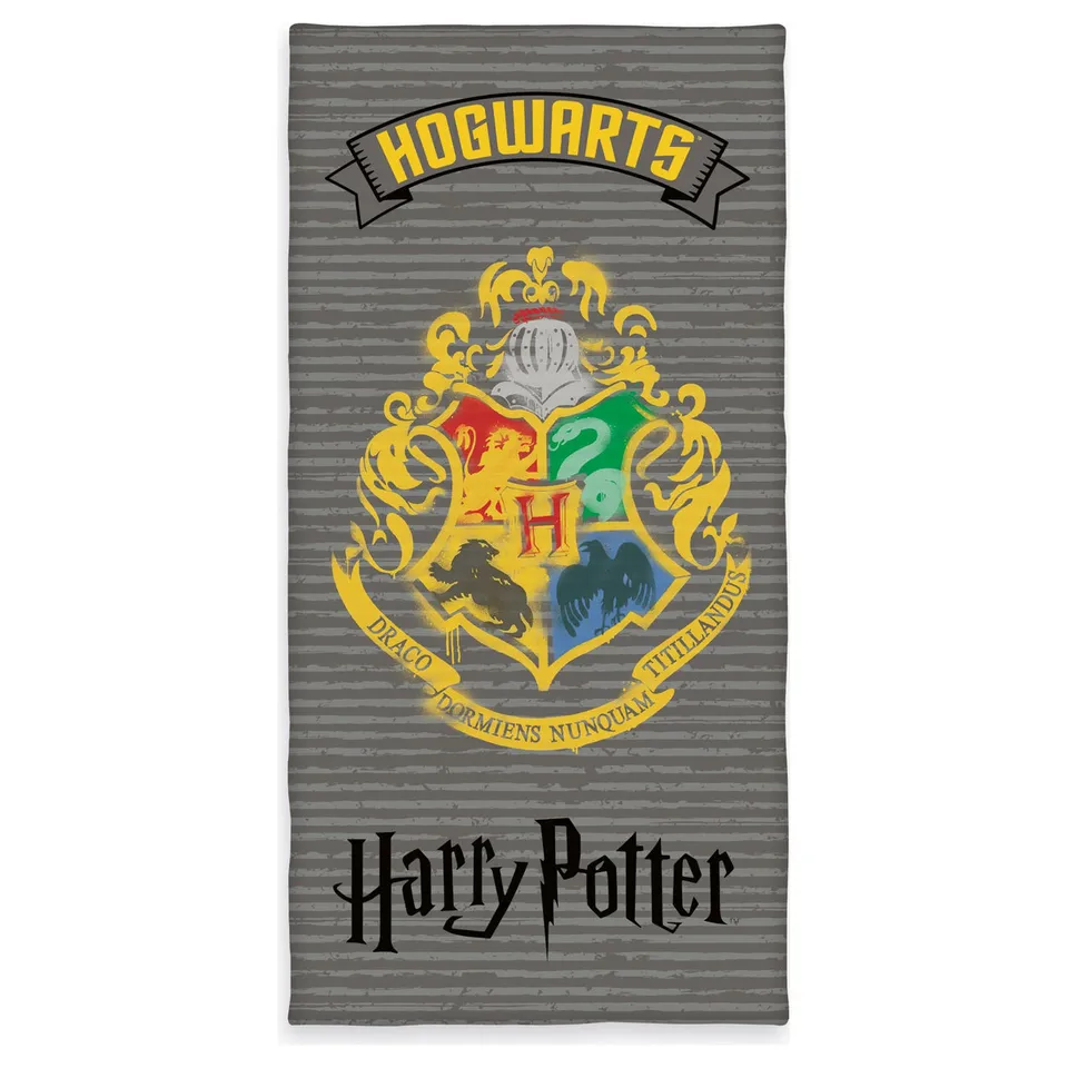 elbenwald-harry-potter-hogwarts-velourstuch-75x150-cm-baumwolle image 1