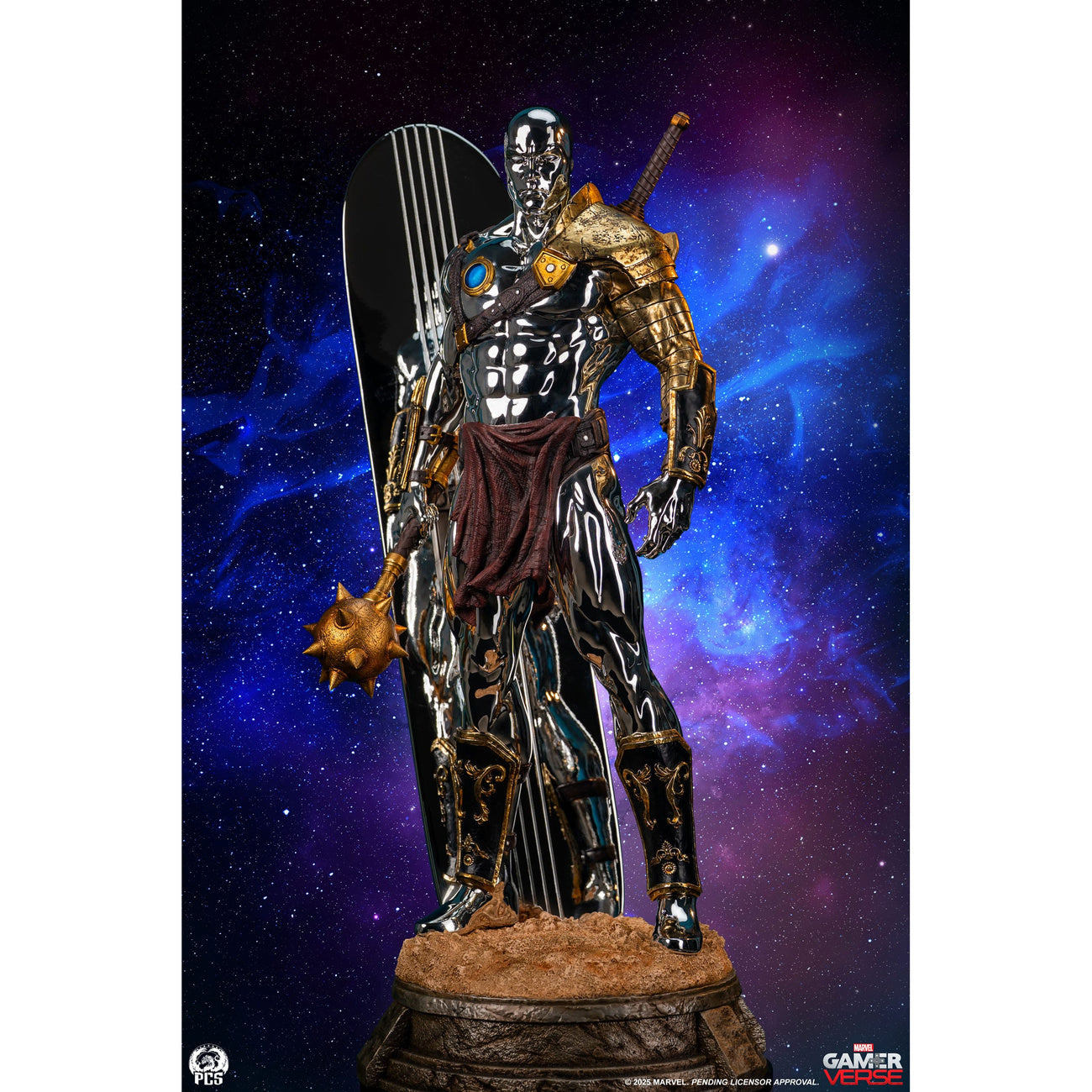 marvel-gamerverse-silver-surfer-statue-1-3-77-cm-polystone image 2