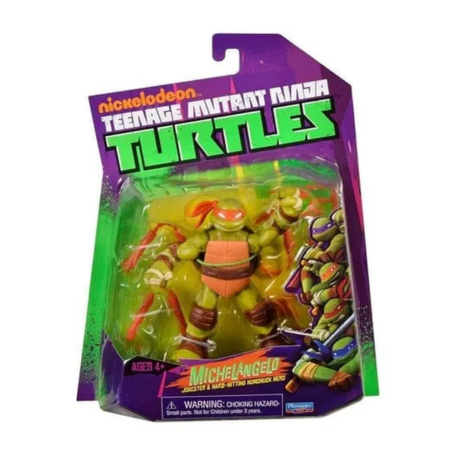 tmnt-world-of-tmnt-actionfigur-michelangelo-mit-nunchaku image 1