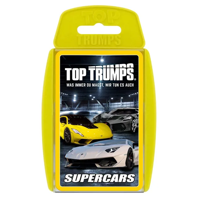 elbenwald-super-cars-top-trumps-kartenspiel-deutsche-version image 1