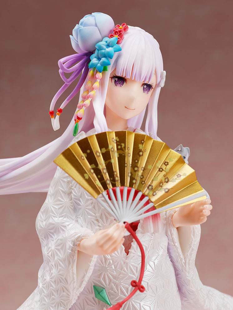 furyu-f-nex-emilia-shiromuku-1-7-figur-re-zero-kimono image 6