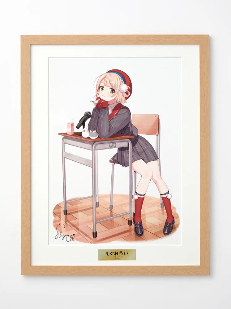 furyu-f-nex-shigure-ui-kunstdruck-primo-art-gerahmt-mit-signatur image 1