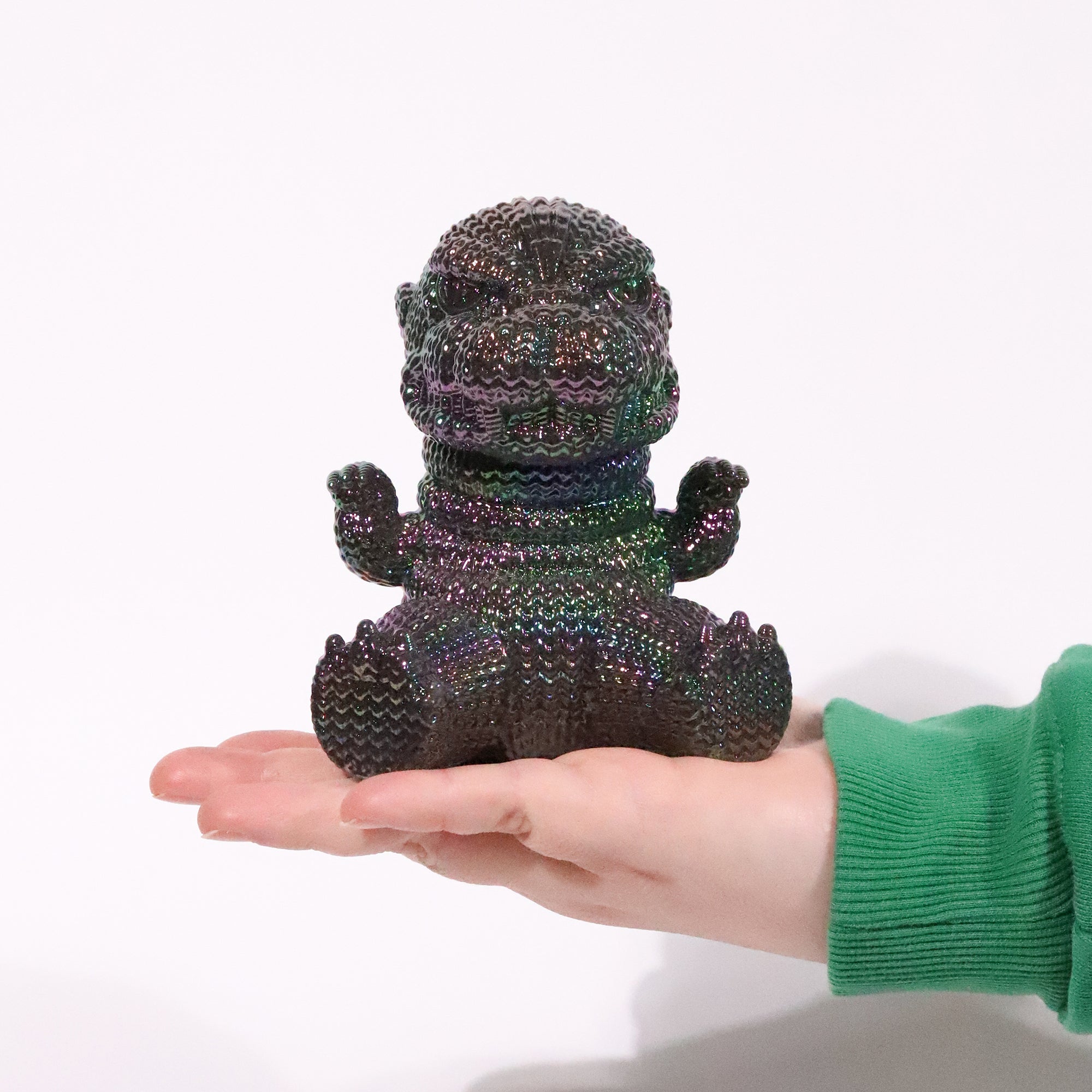godzilla-handmade-by-robots-oil-slick-vinylfigur-13cm image 2