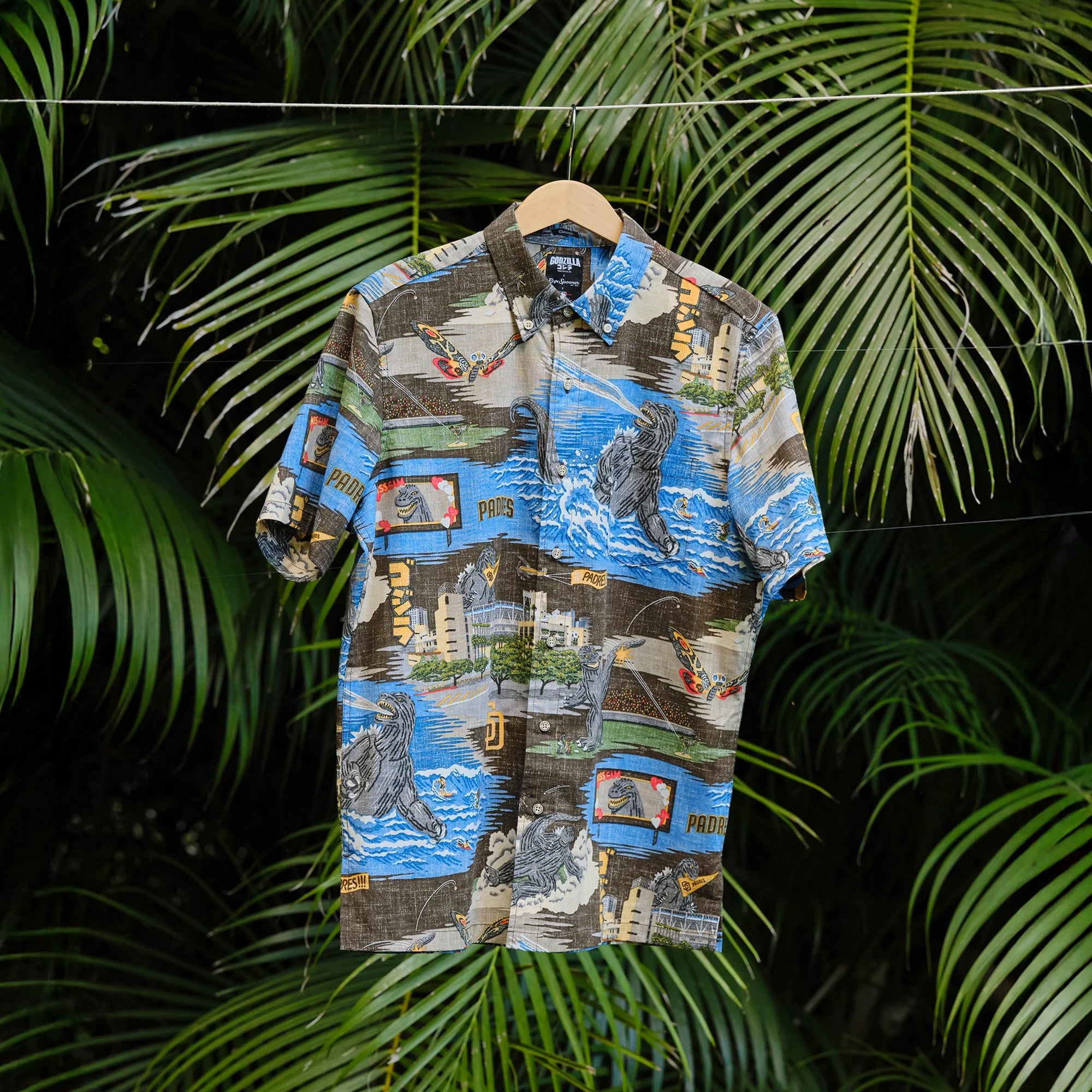godzilla-reyn-spooner-padres-aloha-hemd-baumwolle-classic-fit image 8