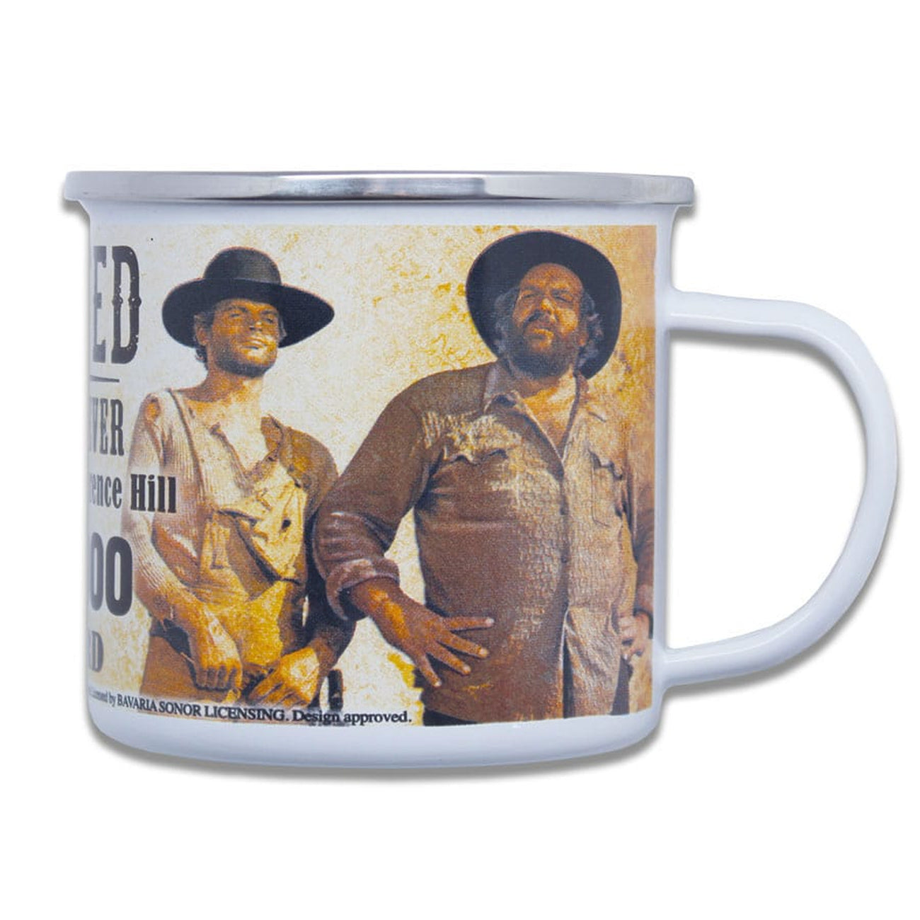 bud-spencer-terence-hill-wanted-emaille-tasse-500-ml image 5