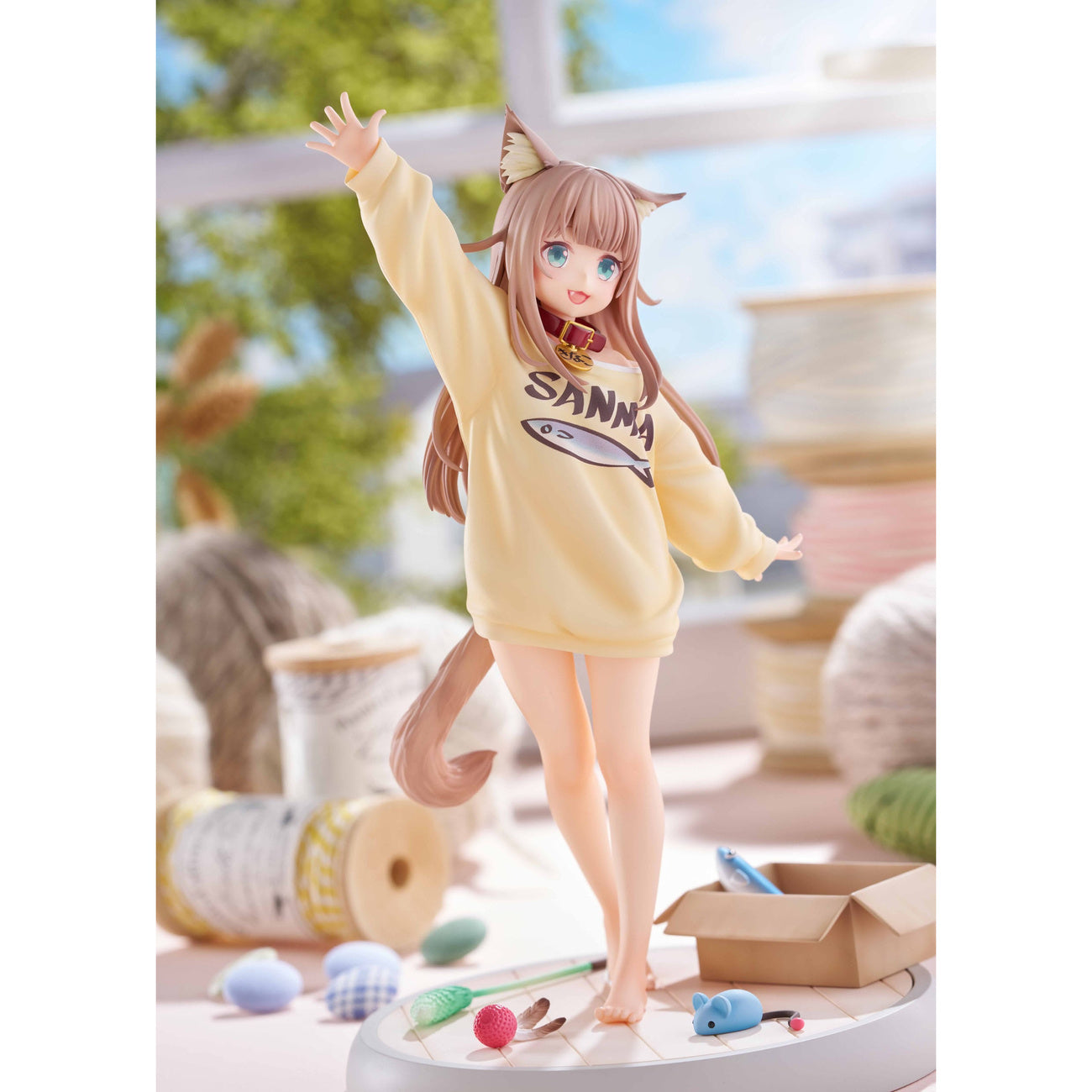 elbenwald-my-cat-is-a-kawaii-girl-statue-kinako-1-6-pvc image 7