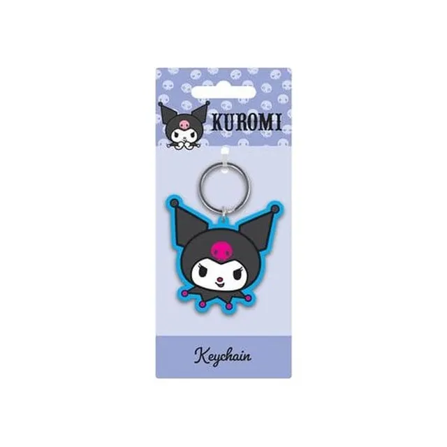 elbenwald-sanrio-kuromi-smile-schl-sselanh-nger image 1