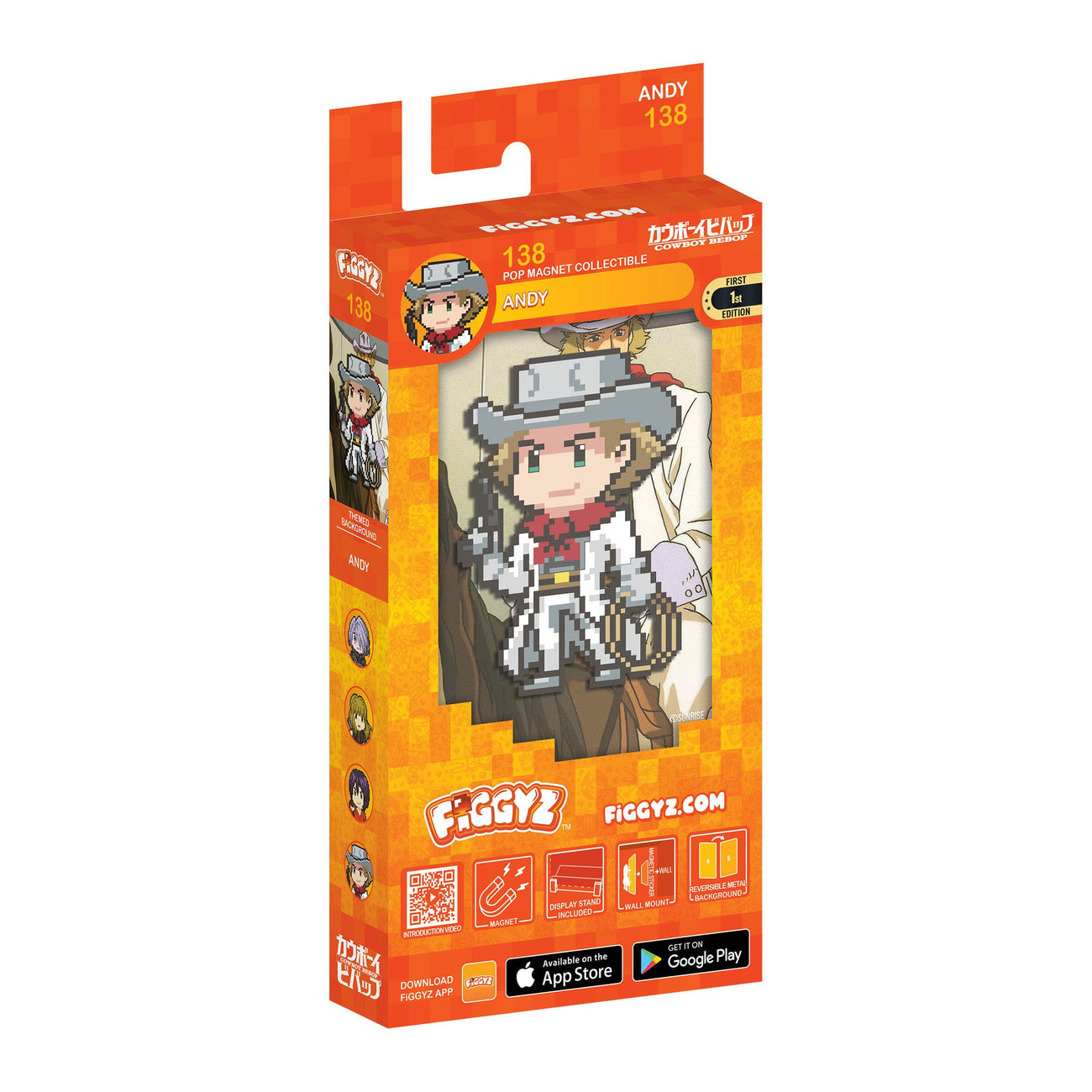cowboy-bebop-figgyz-andy-magnet-sammelfigur-11-cm image 3