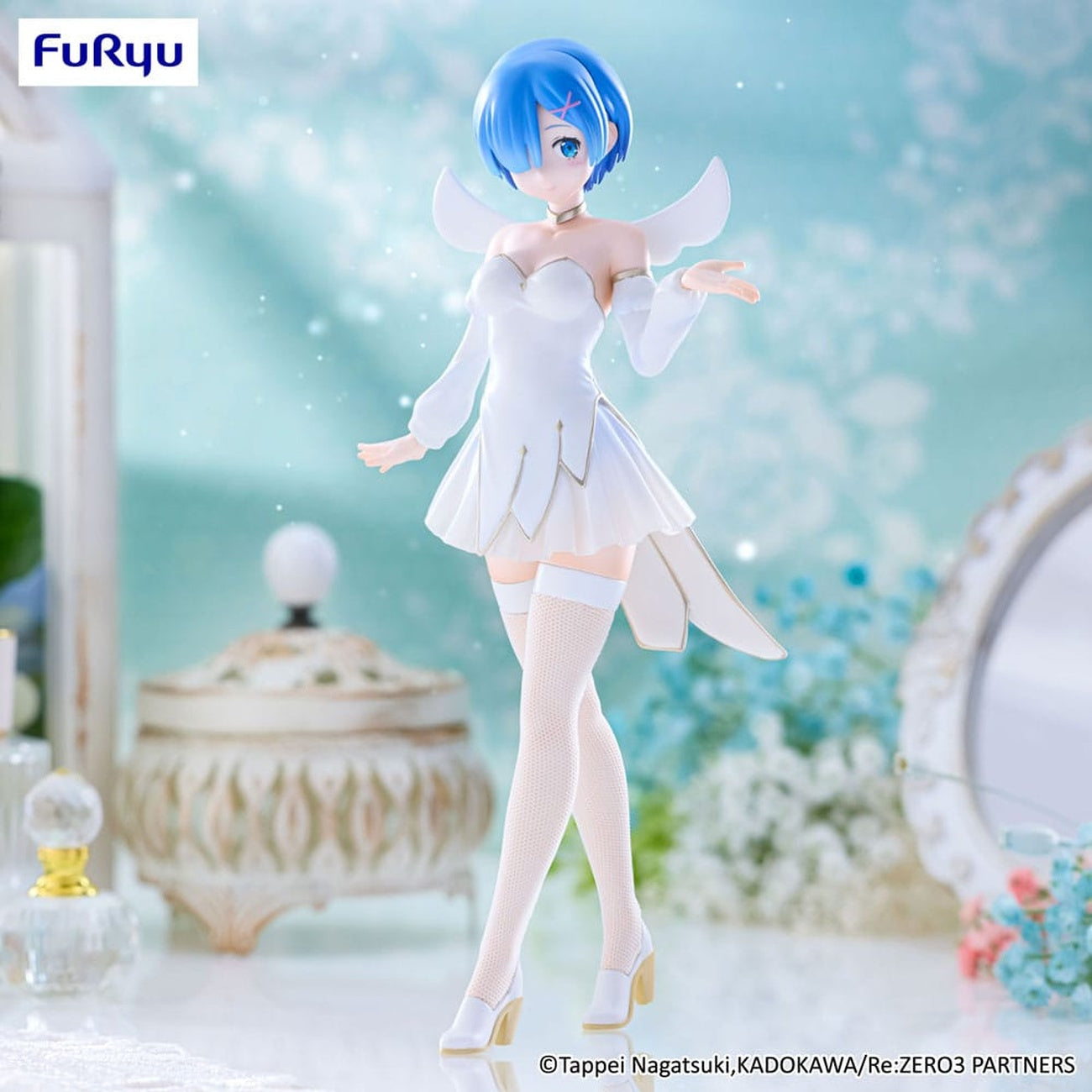 re-zero-bicute-rem-little-wings-pvc-statue-25-cm image 6