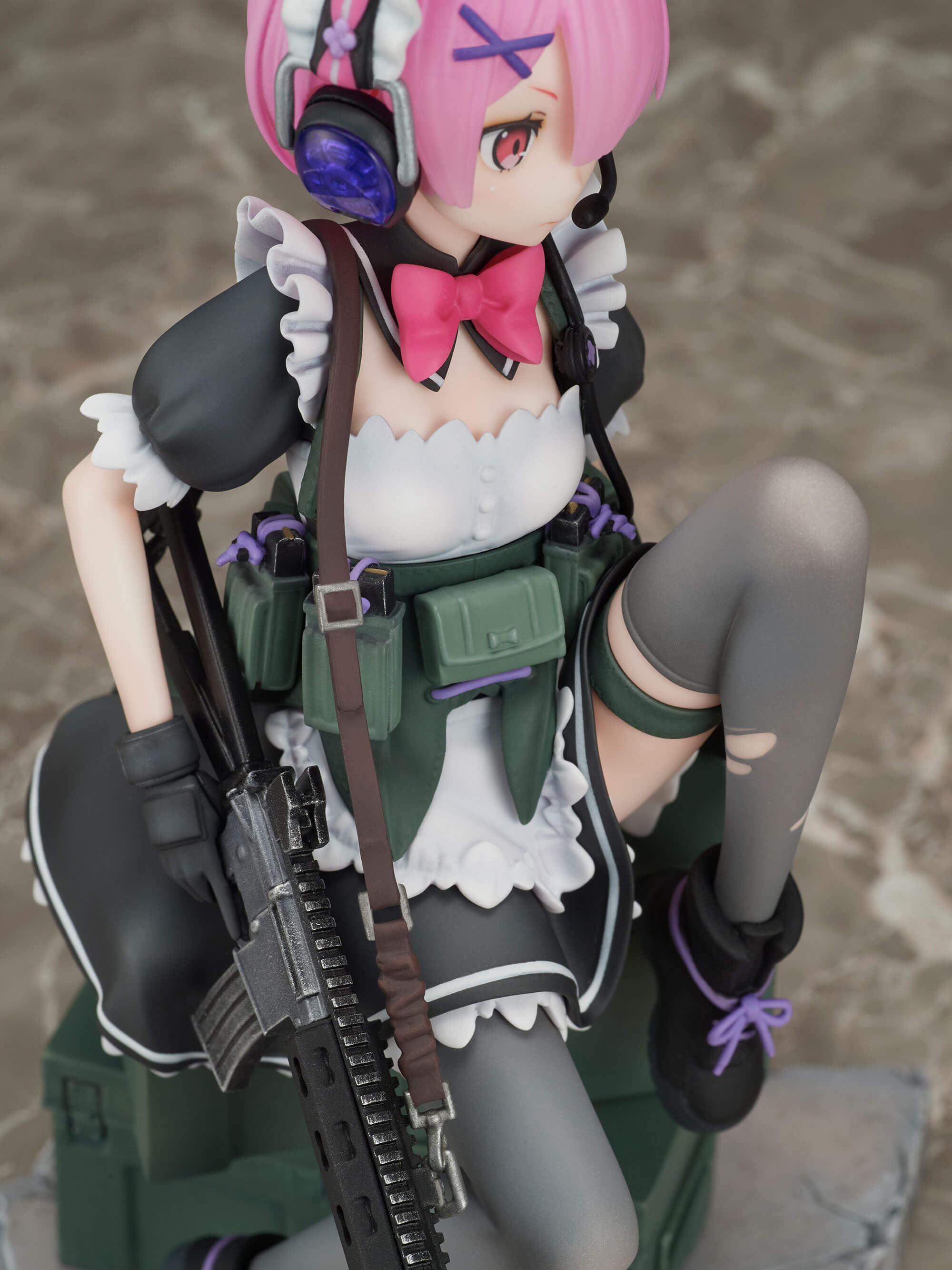furyu-f-nex-ram-military-1-7-figur-re-zero-maid image 8