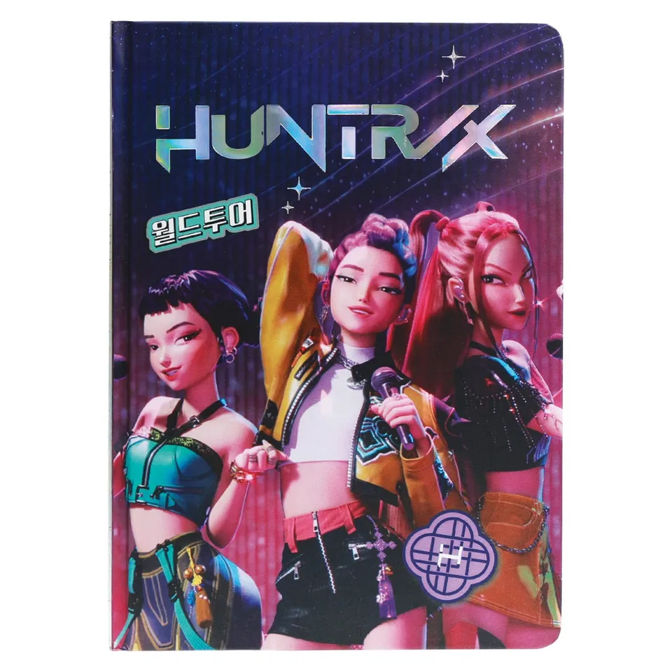 kpop-demon-hunters-huntr-x-notizbuch-a5-notizheft image 1