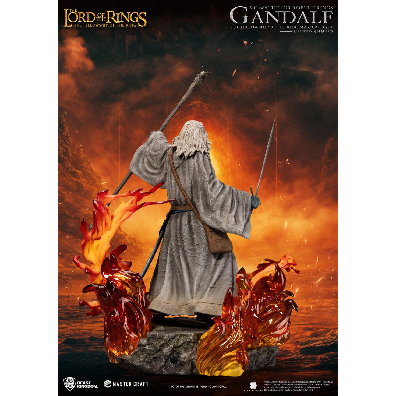 herr-der-ringe-master-craft-statue-gandalf-58-cm image 3