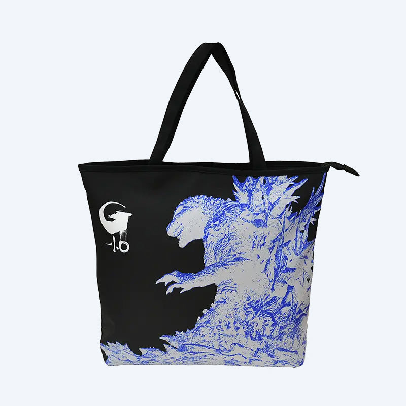 godzilla-apparel-minus-one-tote-bag-faltbar-polyester image 1