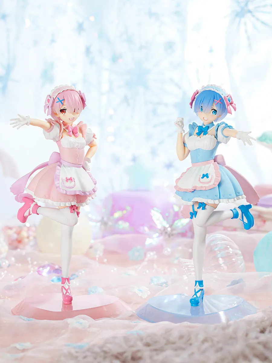 furyu-tenitol-rem-ram-yumekawa-maid-figuren-set image 1