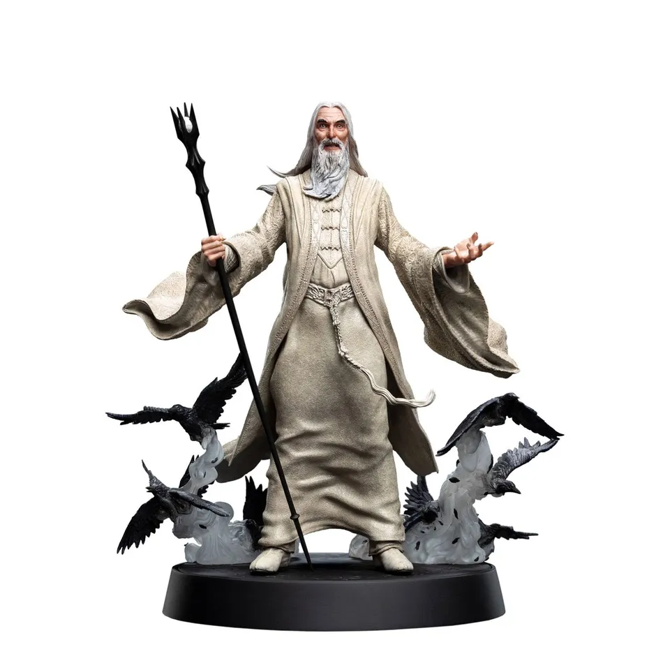 der-herr-der-ringe-saruman-der-wei-e-statue-weta-figur image 1