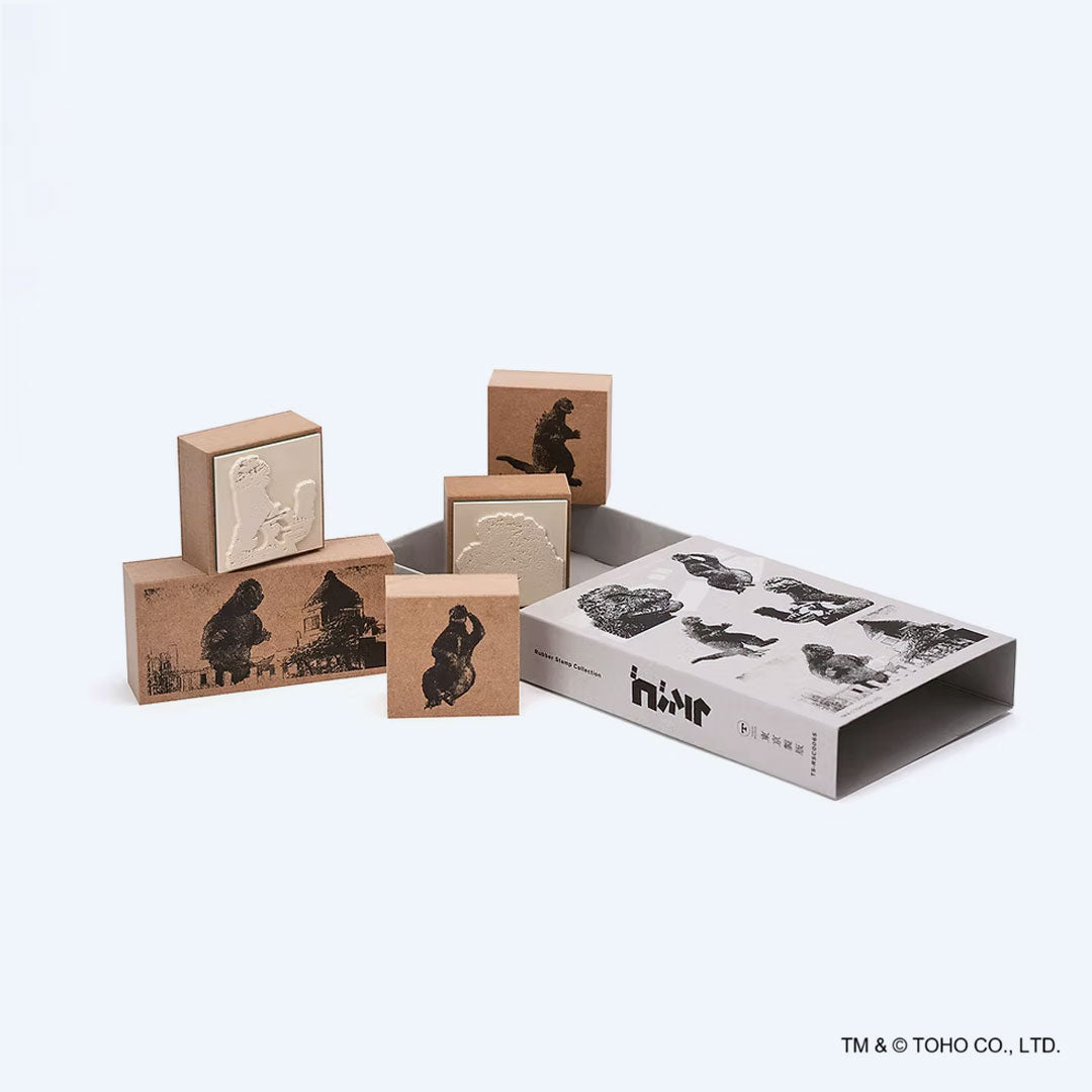 godzilla-showa-stempel-collection-gummi-stempel-retro image 3