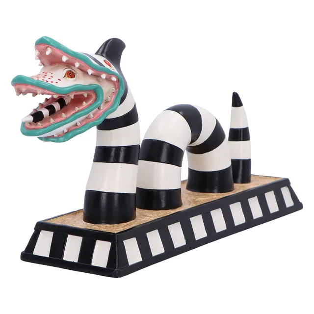beetlejuice-sandwurm-figur-29-cm-harz-gestreift image 1