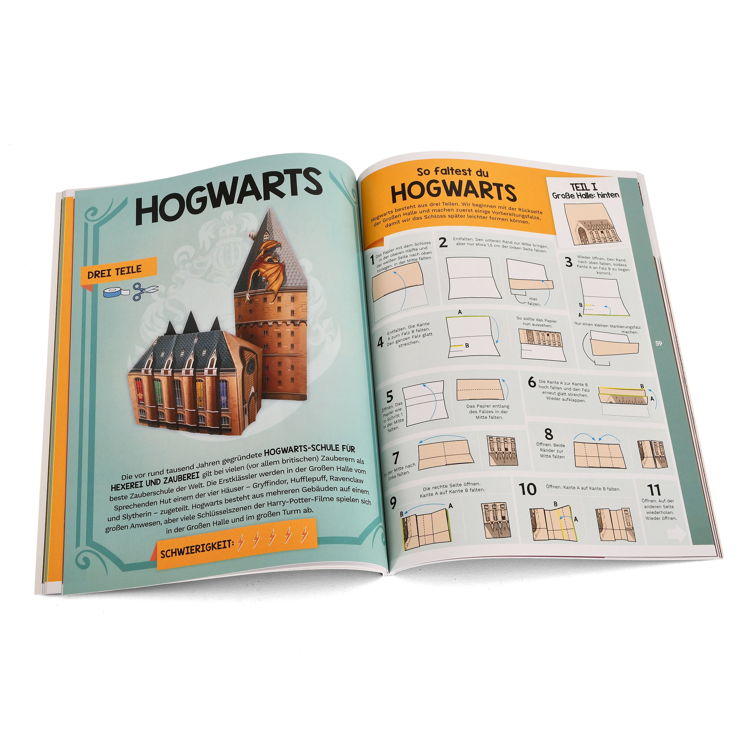 elbenwald-harry-potter-origami-bastelbuch-15-modelle-geschenk image 4