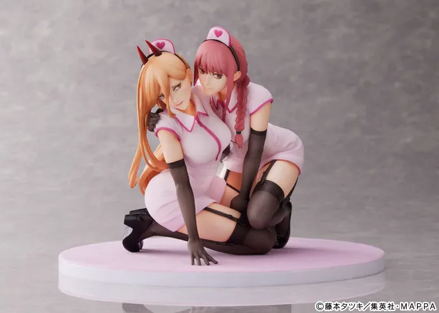f-nex-chainsaw-man-power-makima-nurse-1-7-figuren-set image 1
