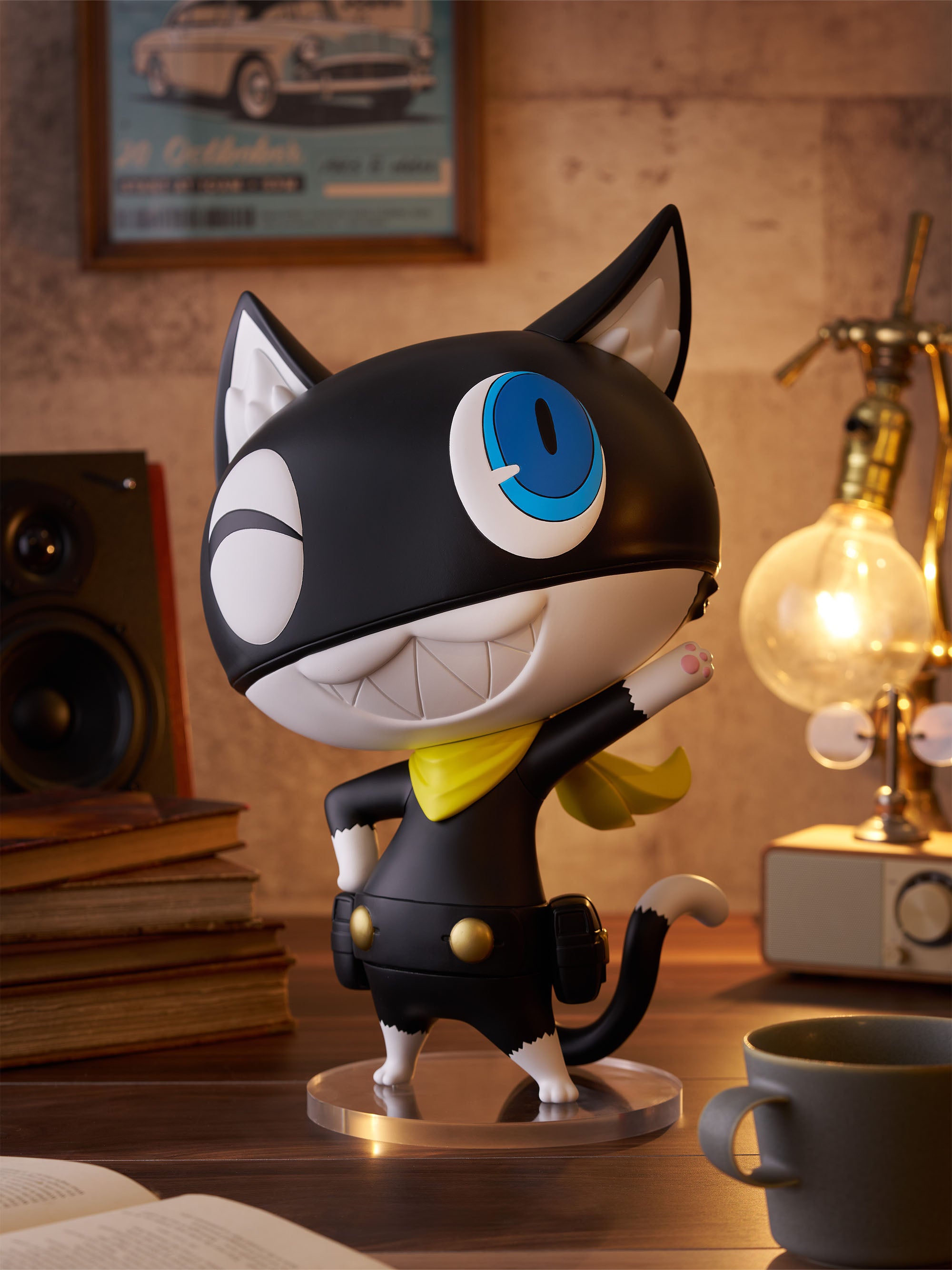 furyu-f-nex-morgana-big-sofubi-figur-persona-5-35cm image 1