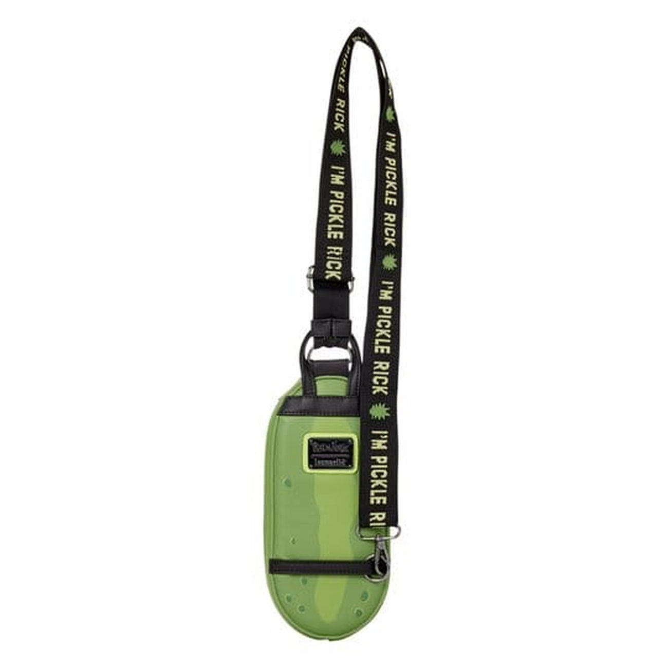 rick-and-morty-loungefly-sling-brusttasche-pickle-rick image 4