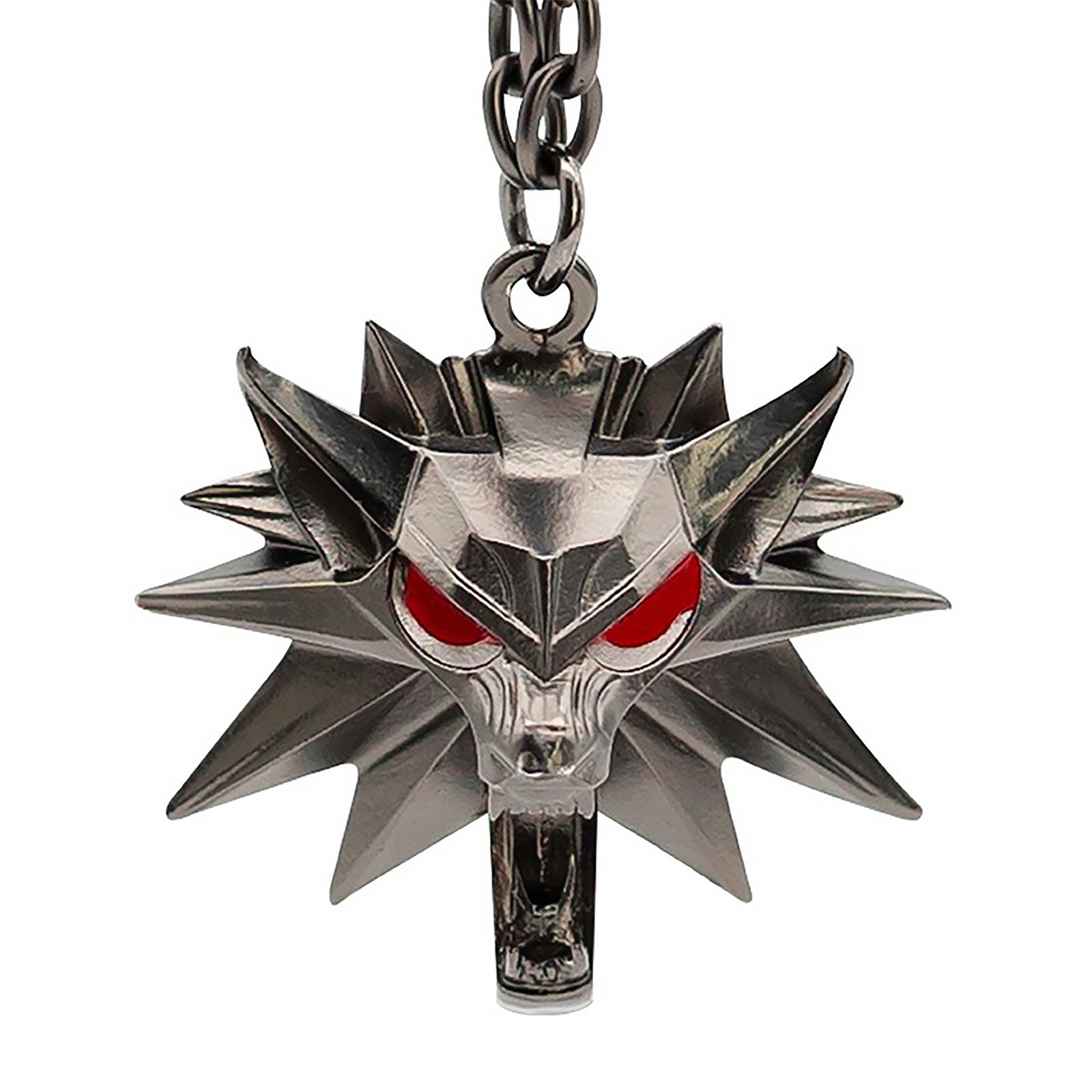 elbenwald-witcher-wolf-school-schl-sselanh-nger-metall image 3