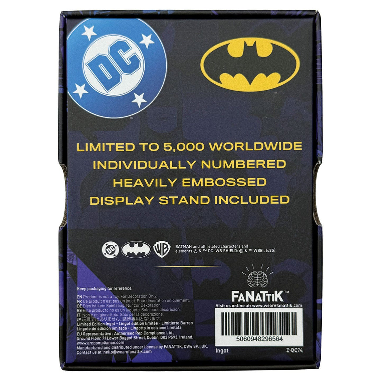dc-comics-batman-armour-metallbarren-limited-edition image 5