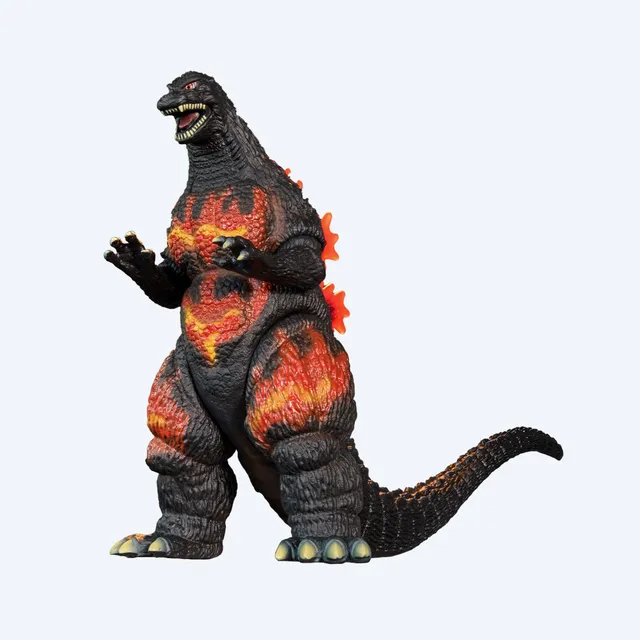 bandai-godzilla-burning-1995-vinylfigur-15-cm-renewal image 1