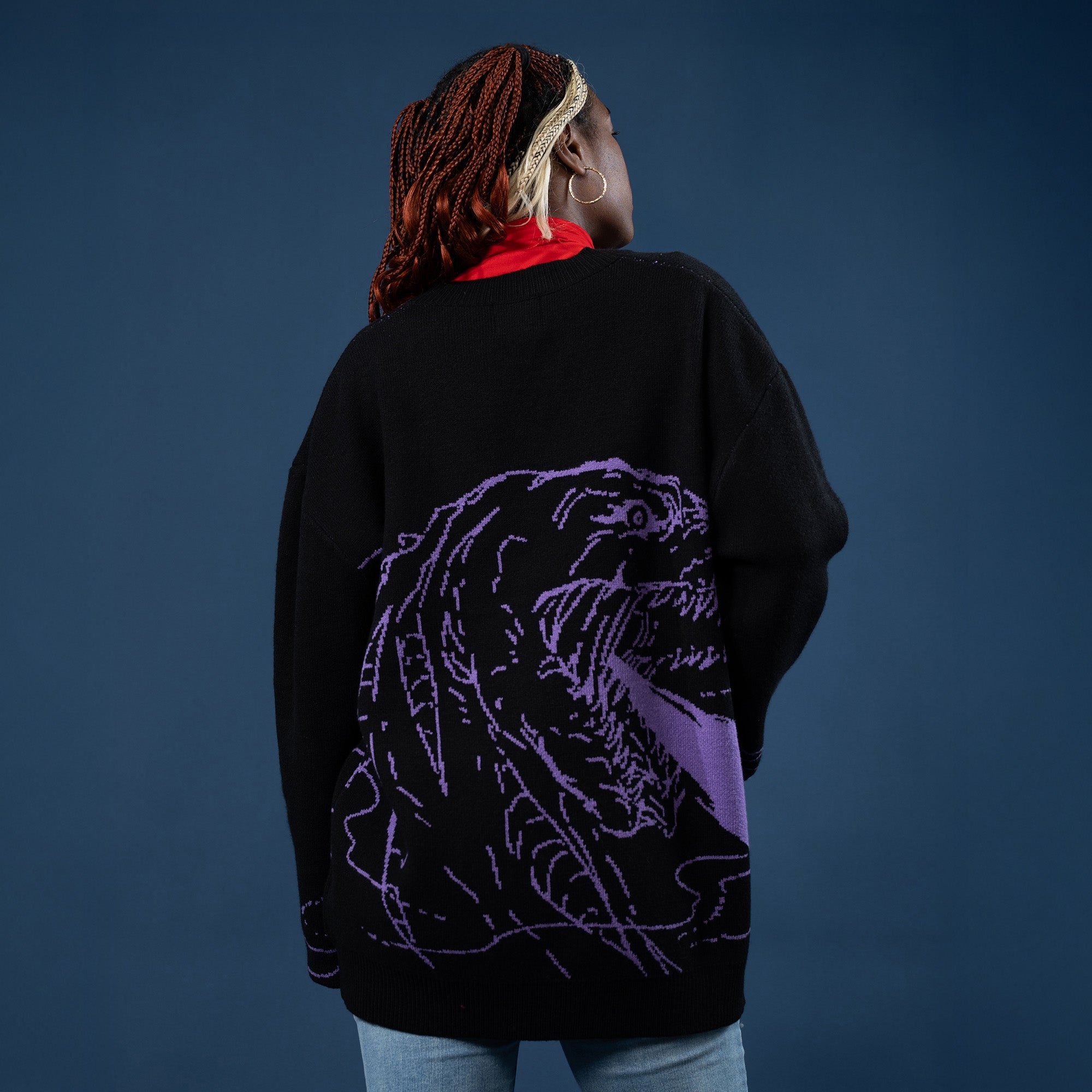 godzilla-apparel-attack-cardigan-shin-godzilla-strickjacke-s-m image 4