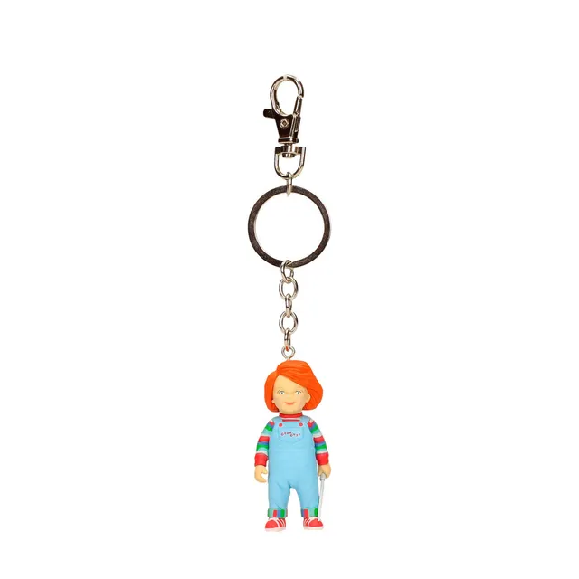 chucky-pvc-schl-sselanh-nger-6-cm-horror-keychain image 1